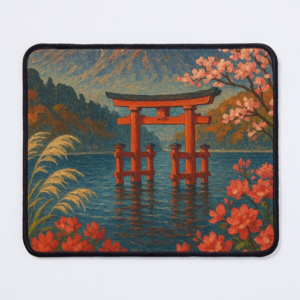 Item preview, Fuji-Hakone-Izu – Mount Fuji and Floating Torii Gate designed and sold by Places On Earth.