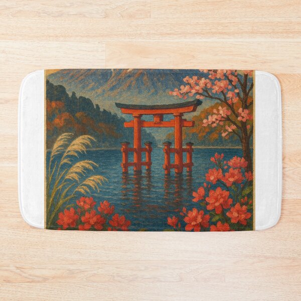 Item preview, Fuji-Hakone-Izu – Mount Fuji and Floating Torii Gate designed and sold by Places On Earth.