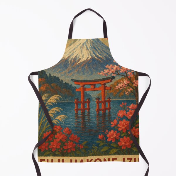 Item preview, Fuji-Hakone-Izu – Mount Fuji and Floating Torii Gate designed and sold by Places On Earth.
