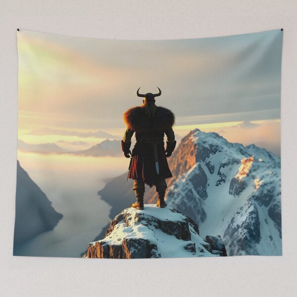 Item preview, Ragnar Lothbrok, Lodbrok contemplating his territory designed and sold by laurencecrea.