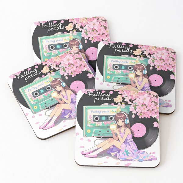 Item preview, Anime girl Springtime lo-fi vibes designed and sold by ZerotwoStudio.