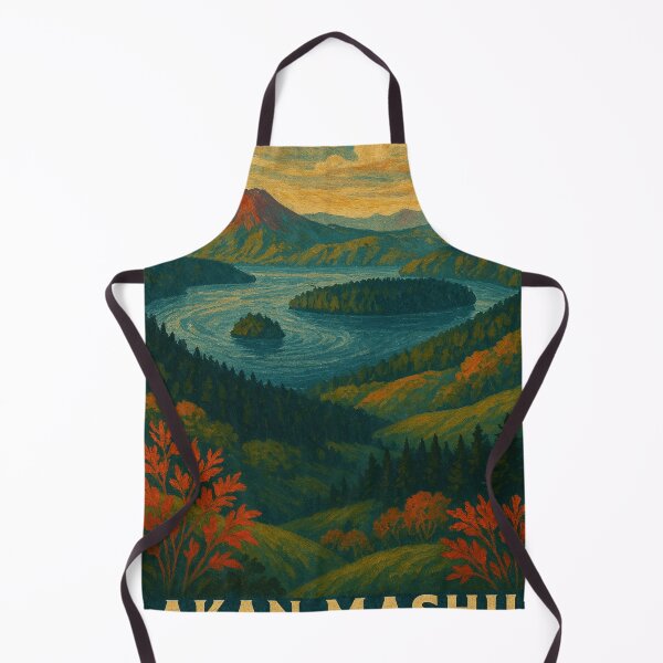 Item preview, Akan-Mashu National Park – Caldera Lakes and Volcano designed and sold by Places On Earth.