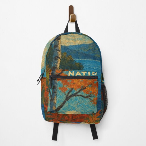 Item preview, Akan-Mashu National Park – Autumn Lake and Mountain View designed and sold by Places On Earth.