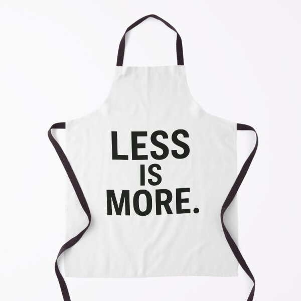 Item preview, Minimalist Typography Poster Saying "Less Is More" designed and sold by ImagineCorner.