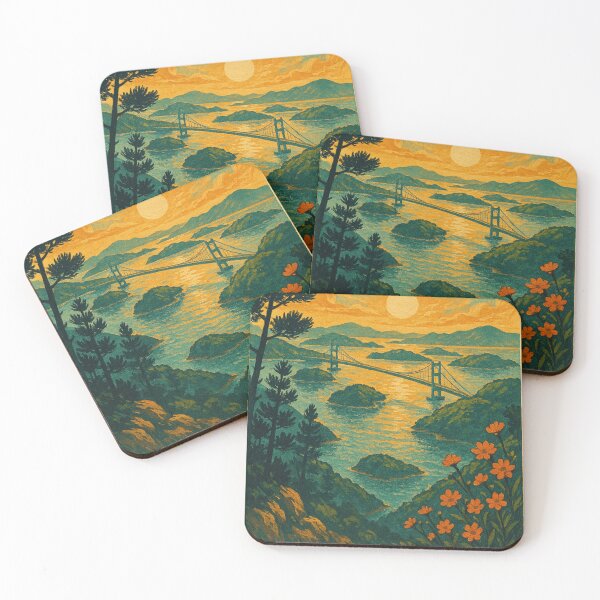 Item preview, Setonaikai National Park – Bridge Across the Inland Sea designed and sold by Places On Earth.