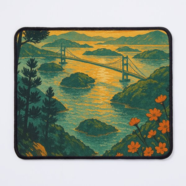 Item preview, Setonaikai National Park – Bridge Across the Inland Sea designed and sold by Places On Earth.