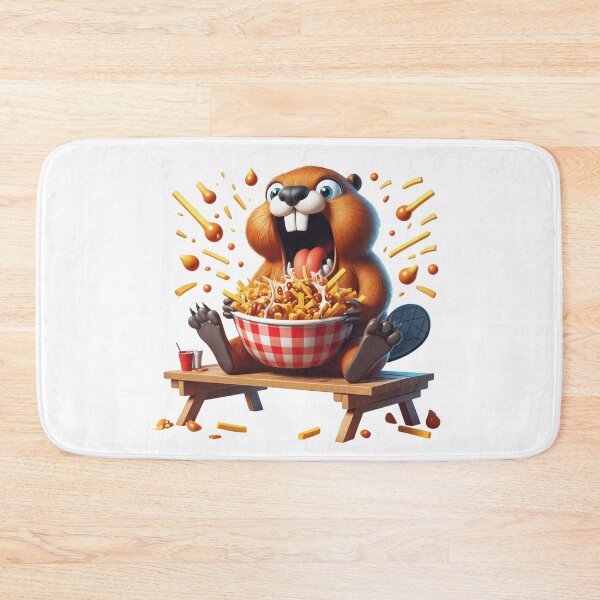 Item preview, Howling Beaver Gourmand Beaver: Hilarious Poutine Feast designed and sold by latelierdechris.