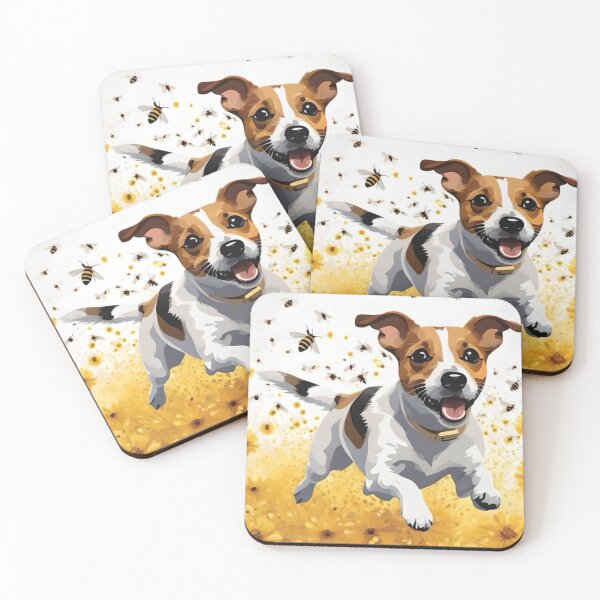Item preview, Jack Russell Chased By Bees designed and sold by Daemolitia Designs.