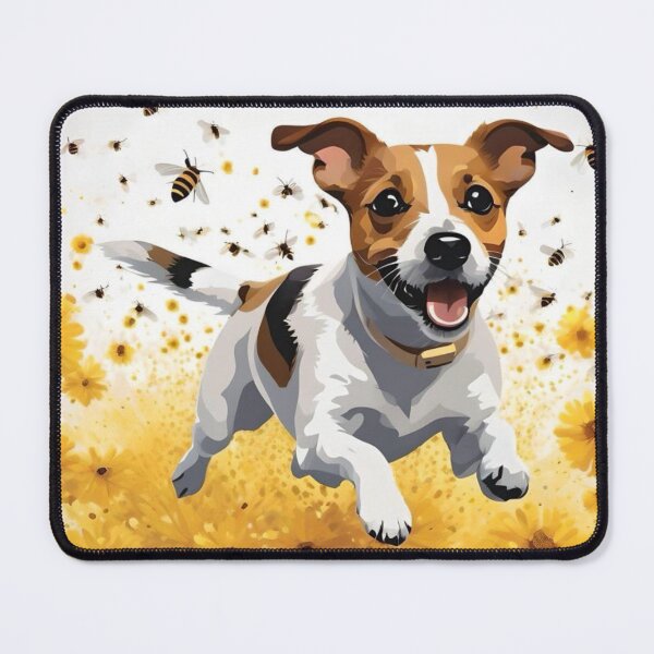 Item preview, Jack Russell Chased By Bees designed and sold by Daemolitia Designs.
