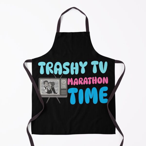 Item preview, Trashy TV Marathon Time - Funny Binge Watching Shirt designed and sold by crazydotdesigns.