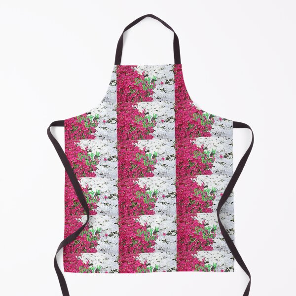 Item preview, Pink and white flowers with green spring is here text designed and sold by wallartofmio.