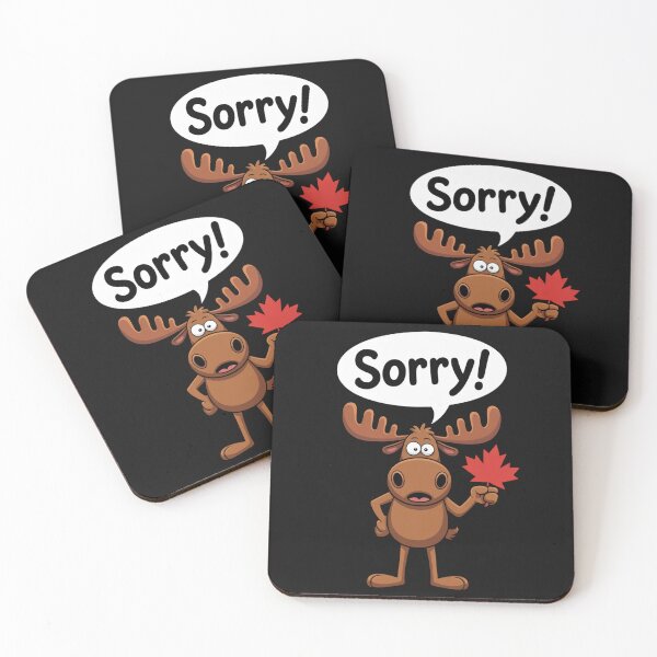 Item preview, Canada Sorry Moose Style designed and sold by SignumShop.