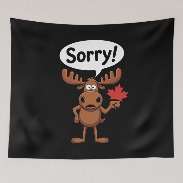 Item preview, Canada Sorry Moose Style designed and sold by SignumShop.