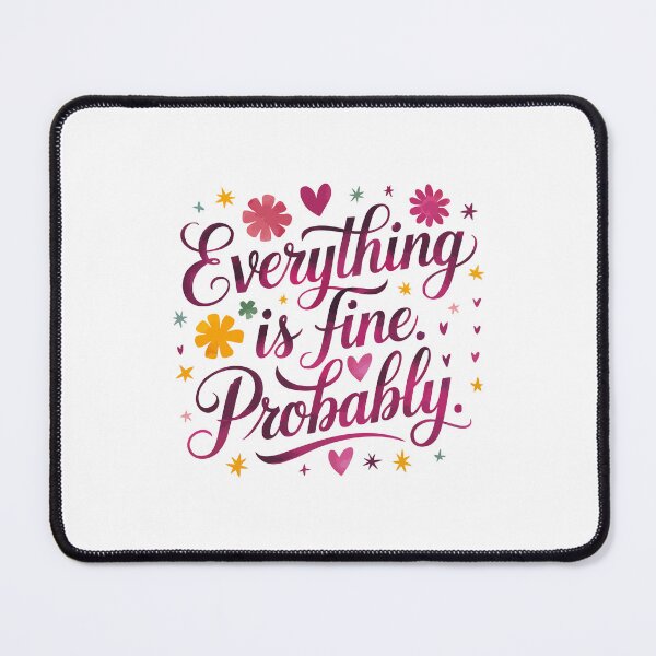 Item preview, Everything is fine Probably designed and sold by jkrphoto.