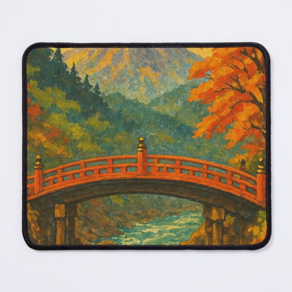 Item preview, Nikkō National Park – Sacred Bridge and Autumn Peaks designed and sold by Places On Earth.