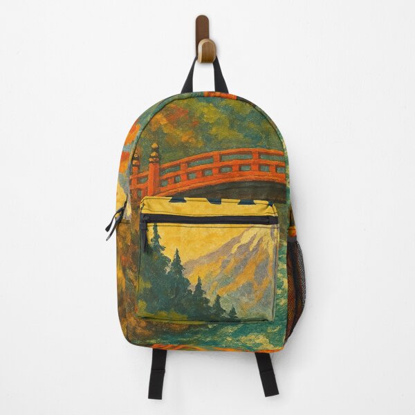 Item preview, Nikkō National Park – Sacred Bridge and Autumn Peaks designed and sold by Places On Earth.