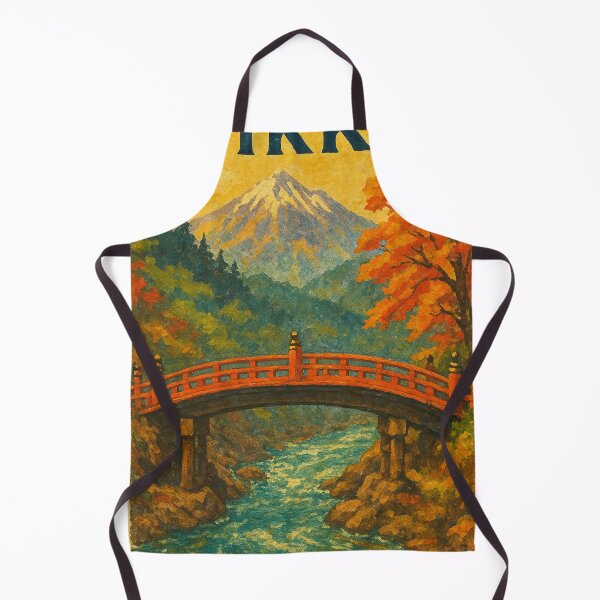 Item preview, Nikkō National Park – Sacred Bridge and Autumn Peaks designed and sold by Places On Earth.