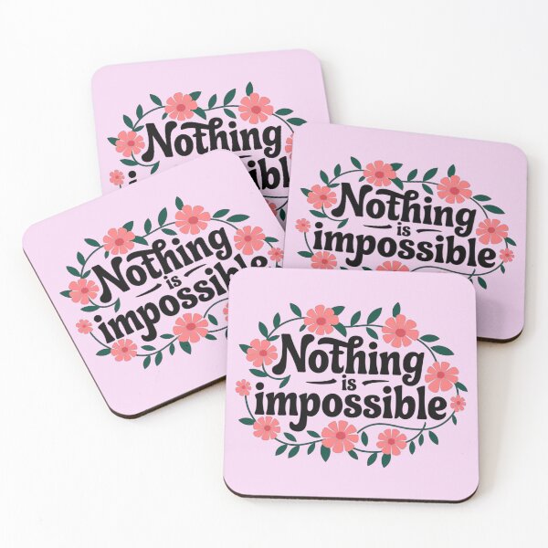 Item preview, Nothing is impossible  designed and sold by DropRomance.