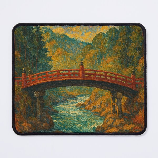 Item preview, Nikkō National Park – Shinkyo Bridge and Forest River designed and sold by Places On Earth.