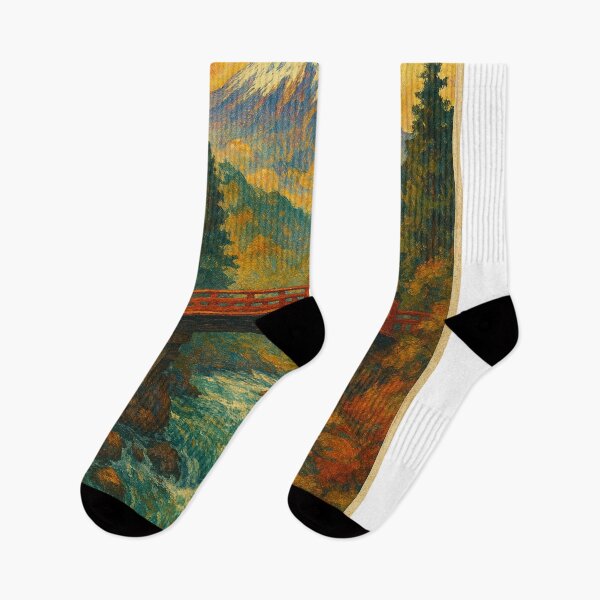 Item preview, Nikkō National Park – Shinkyo Bridge and Forest River designed and sold by Places On Earth.