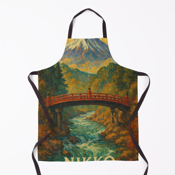 Item preview, Nikkō National Park – Shinkyo Bridge and Forest River designed and sold by Places On Earth.
