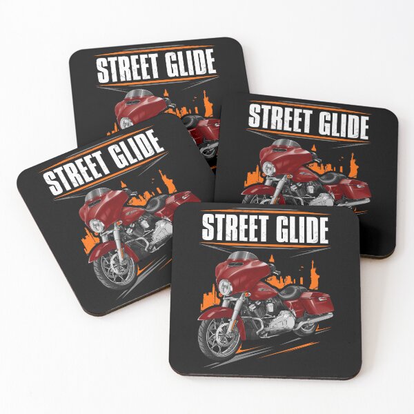 Item preview, Motorcycle Street Glide Base FLHX & FLHXI 2021 (Billiard Red) for Motorcycle Riders designed and sold by MotoApparelHub.