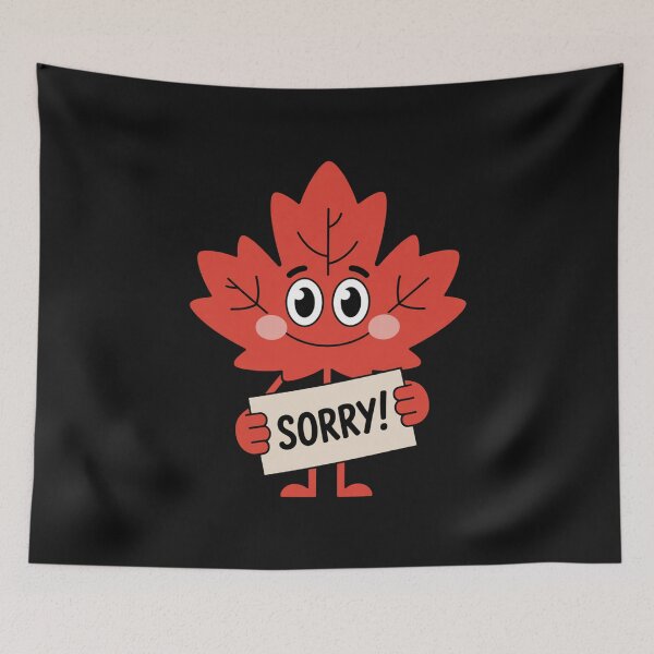 Item preview, Canada Sorry Maple Leaf designed and sold by SignumShop.