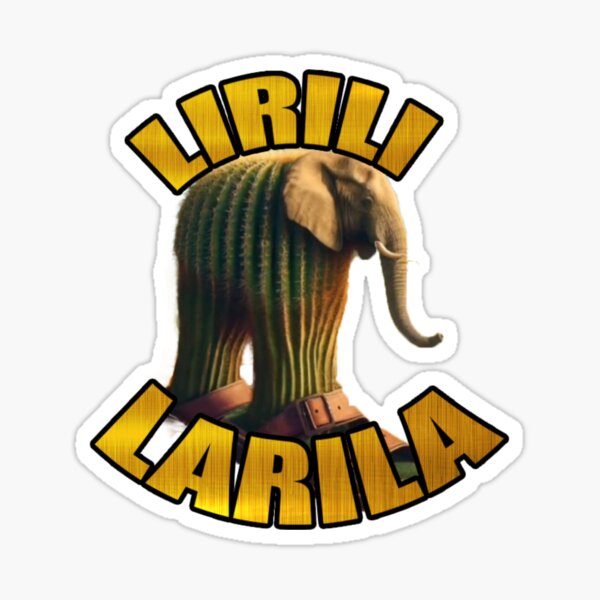 Item preview, LIRILI LARILA MEME IA designed and sold by Qusay-fanous.
