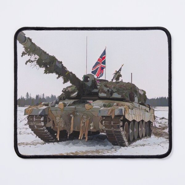 Item preview, Challenger 2 Tank Cartoon designed and sold by UKMilitaire.