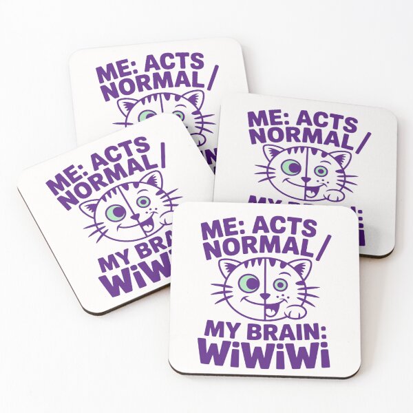 Item preview, wiwiwi cat meme designed and sold by lino4king.