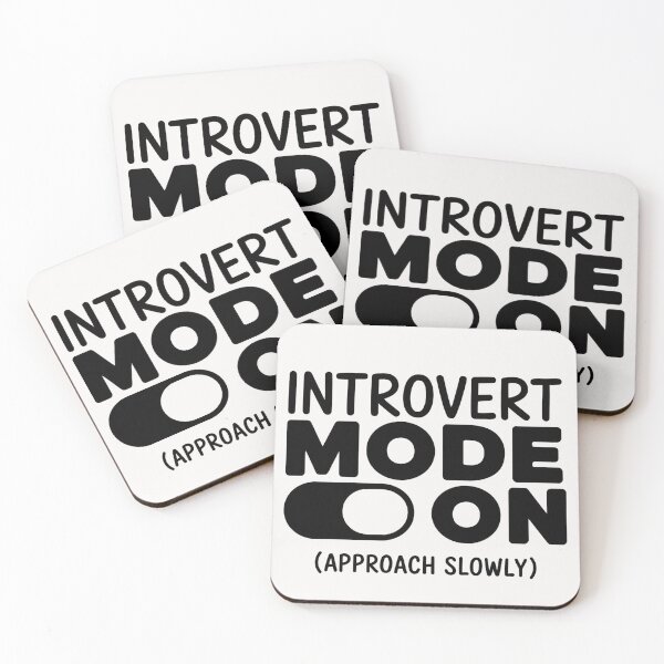 Item preview, Introvert Mode On  designed and sold by universe-hold ⭐⭐⭐⭐⭐.