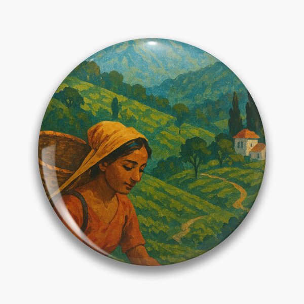 Item preview, Happy Valley – Darjeeling Tea Gardens and Himalayas designed and sold by Places On Earth.