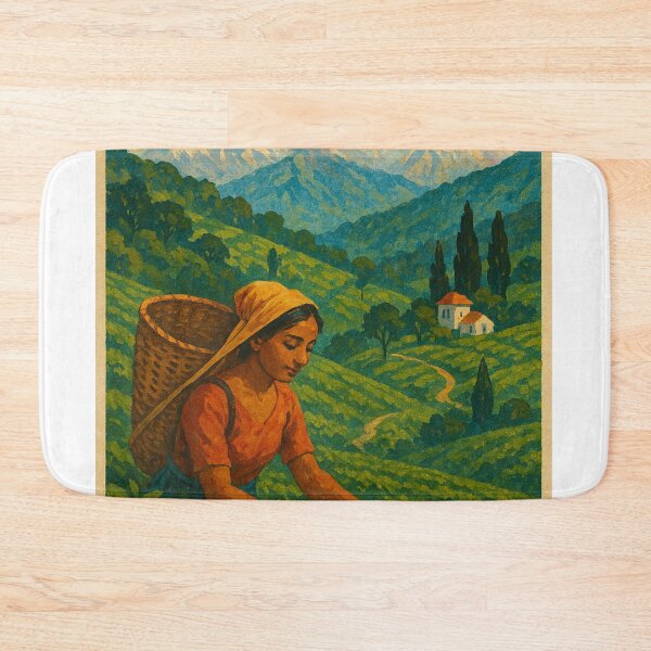 Item preview, Happy Valley – Darjeeling Tea Gardens and Himalayas designed and sold by Places On Earth.