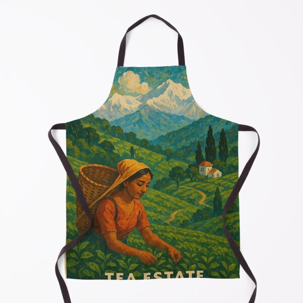 Item preview, Happy Valley – Darjeeling Tea Gardens and Himalayas designed and sold by Places On Earth.