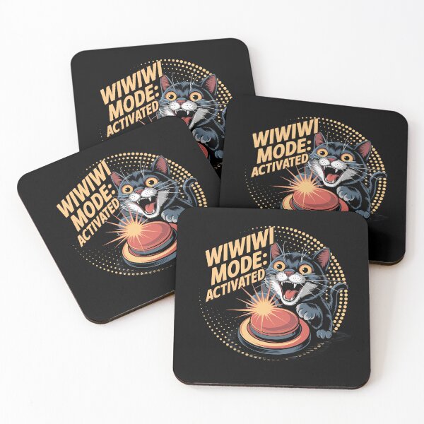 Item preview, wiwiwi cat meme designed and sold by lino4king.