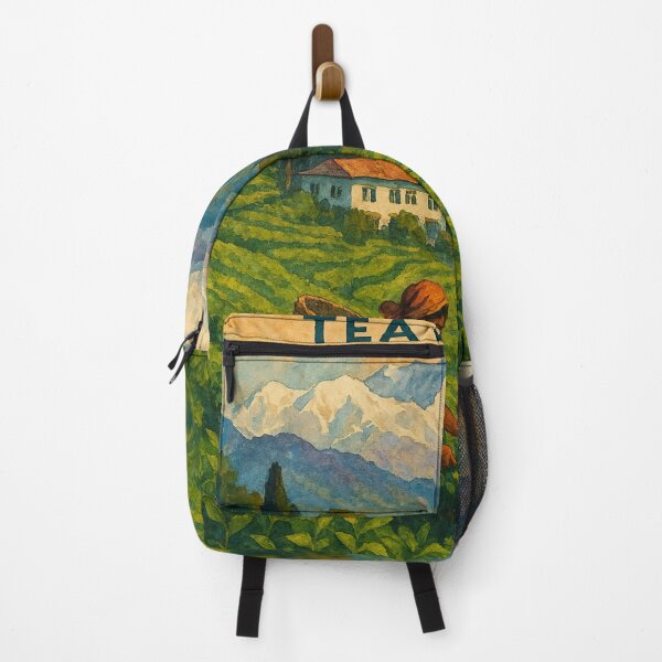Item preview, Tea Harvest in Darjeeling – Happy Valley Estate View designed and sold by Places On Earth.