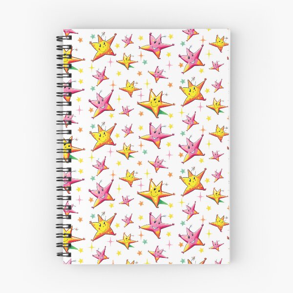 Item preview, Smiling Stars - Pink, Yellow and Orange  designed and sold by AlinaSCorner.