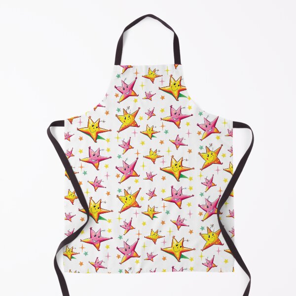 Item preview, Smiling Stars - Pink, Yellow and Orange  designed and sold by AlinaSCorner.