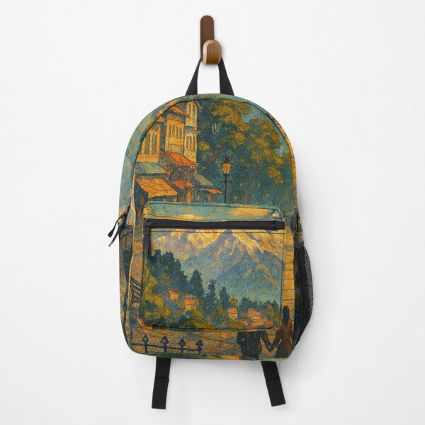 Item preview, Chowrasta Promenade – Darjeeling Evening Glow designed and sold by Places On Earth.