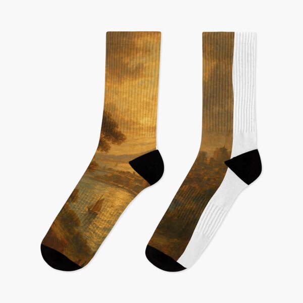 Item preview, Auckland at Sunset – View from Across the Harbour designed and sold by Places On Earth.