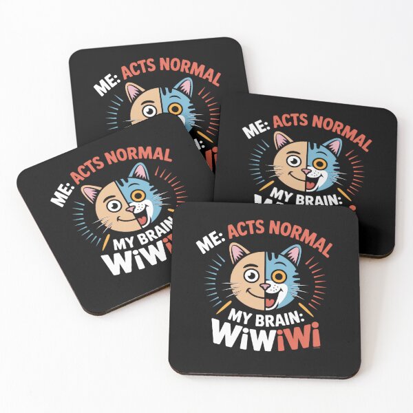 Item preview, wiwiwi cat meme designed and sold by lino4king.