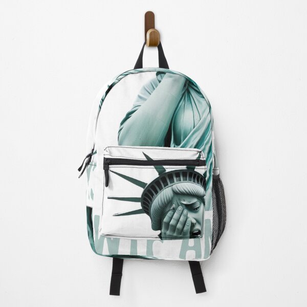 Item preview, Political Statue of Liberty Cry Anti-Trump WTF America designed and sold by MatPigeon.