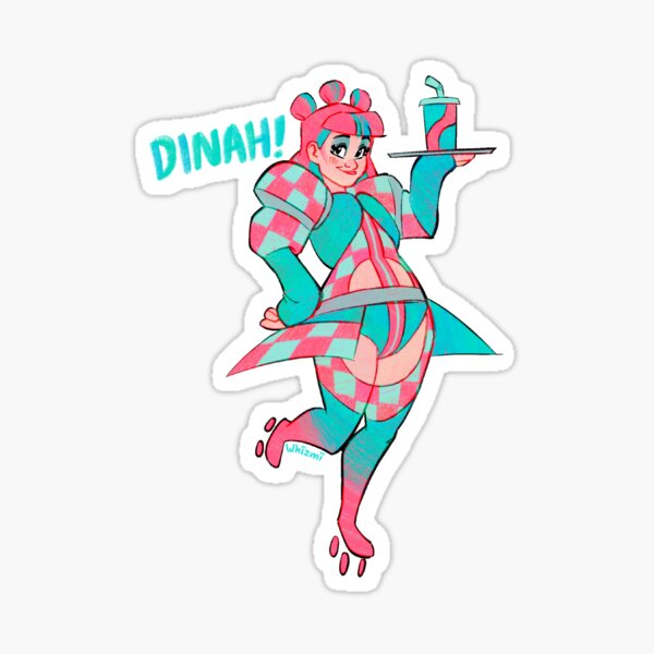 Vista previa del artículo con la obra «Arte de fan de Dinah el vagón comedor, Starlight Express», diseñado y vendido por whizmii.