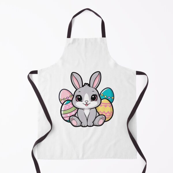 Item preview, Kawaii Easter Bunny designed and sold by PinkiPop Studio.