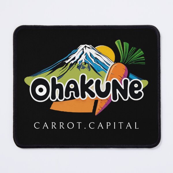 Item preview, Ohakune Carrot Capital Tee - Mt. Ruapehu Retro Design, Aotearoa, New Zealand designed and sold by Highway45nz.