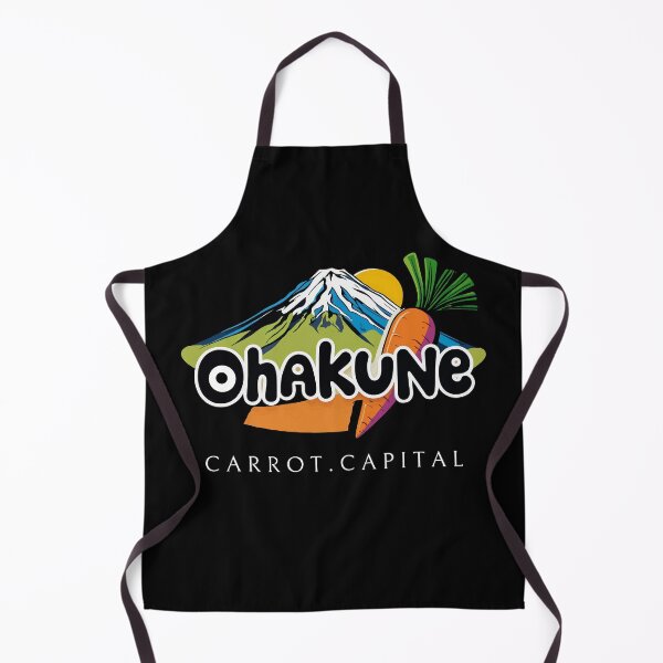 Item preview, Ohakune Carrot Capital Tee - Mt. Ruapehu Retro Design, Aotearoa, New Zealand designed and sold by Highway45nz.