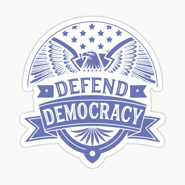 Artikel-Vorschau von Verteidige die Demokratie Weißkopfseeadler, designt und verkauft von AntiqueImages.