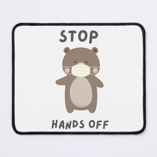 Item preview, Hands Off! Don't touch me germs! designed and sold by AleenaKatie.