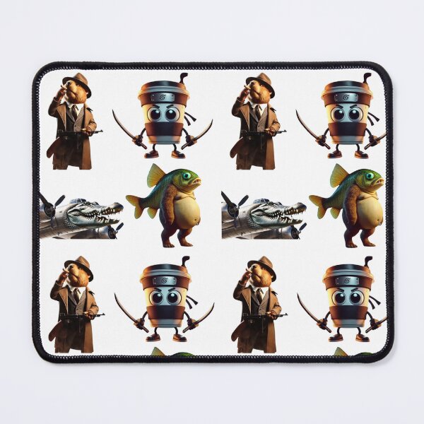Item preview, Italian Brainrot Sticker Pack 3 designed and sold by LookinFreshh.