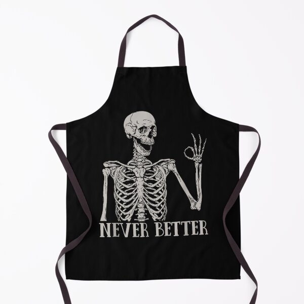 Item preview, Halloween For Women Never Better Funny Skull Graphic Skeleton Rock designed and sold by XzavierHolland.